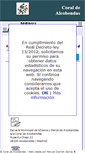 Mobile Screenshot of coraldealcobendas.es